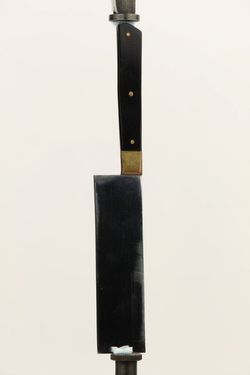 Nôž, košerovcí, oceľ, mosadz, plast - H00075