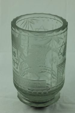 Váza, sklo - M00069