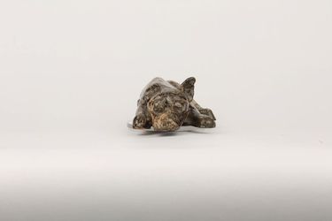 Plastika: J.Spiegelová: Pes, hlina glazovaná - P00026