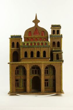 Model, synagógy, drevo - Y00026